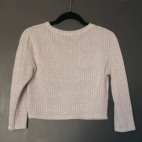 Forever 21 Crop Knit Sweater - Size Medium - Picture 2 of 4